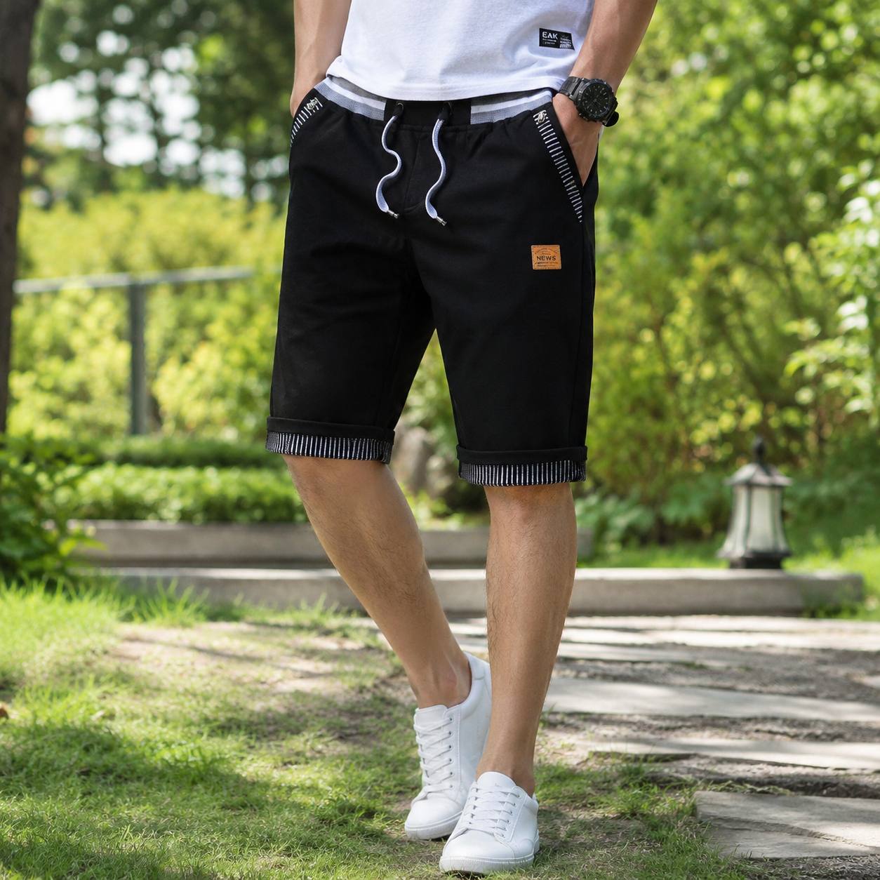 Coastline | Casual Drawstring Shorts