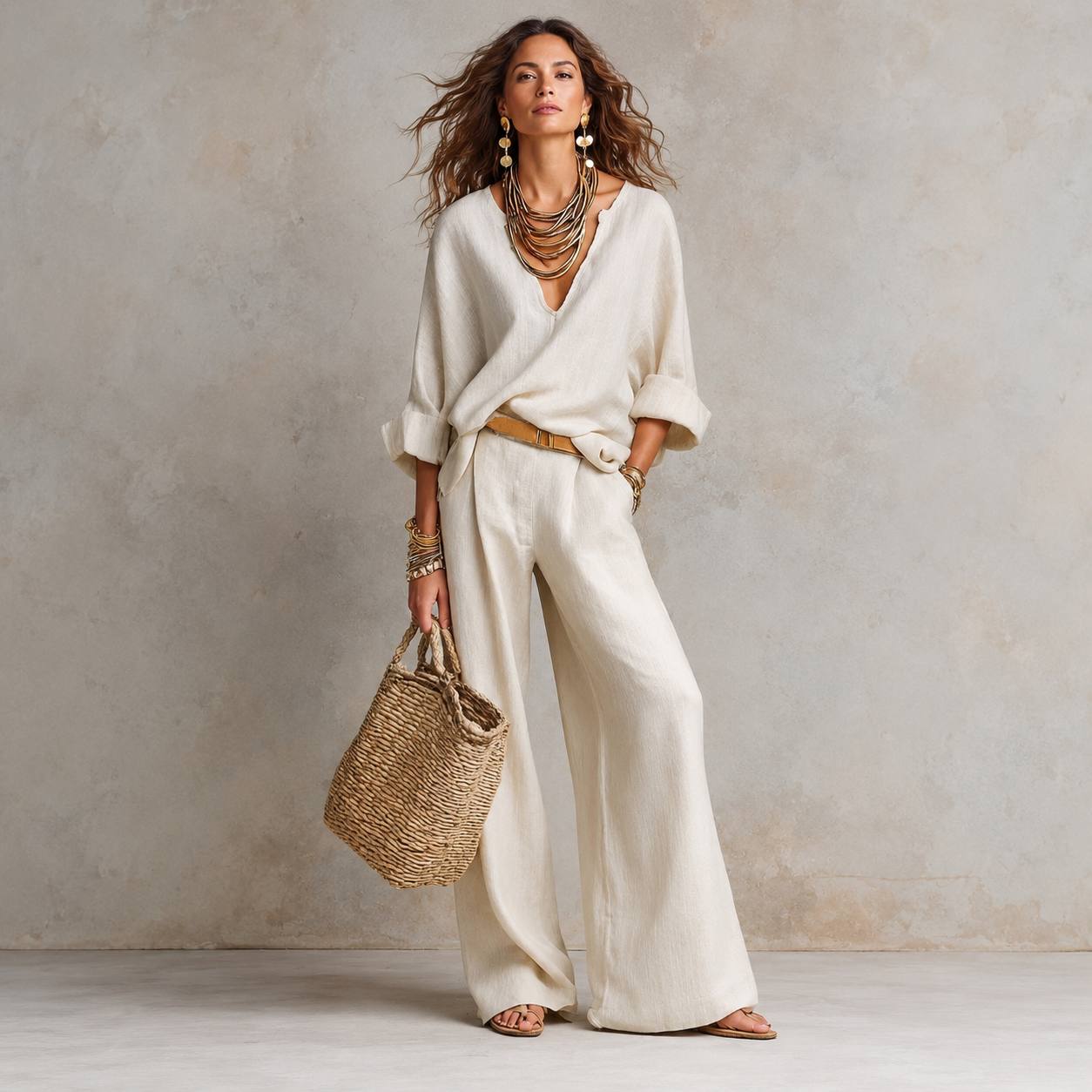 Sienna | Relaxed Linen Two-Piece Set
