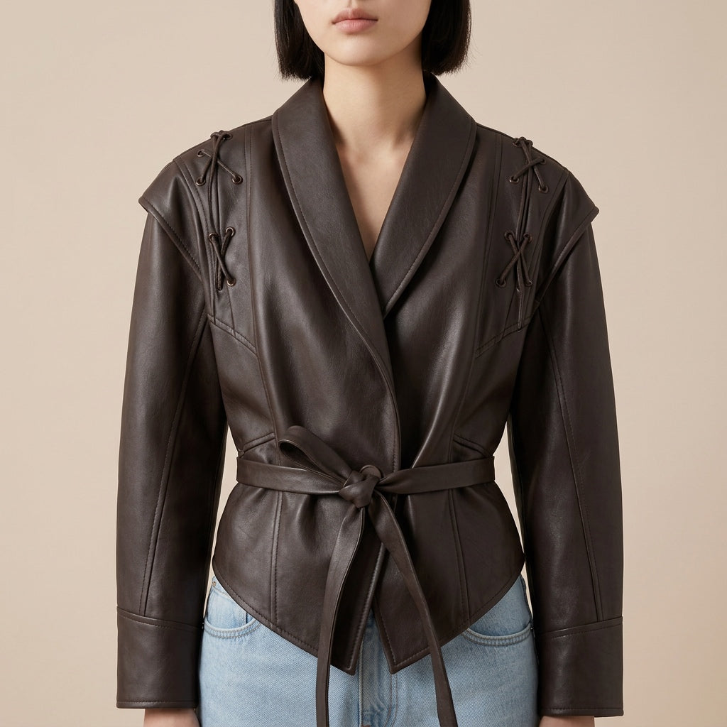 Vintage Belted Jacket