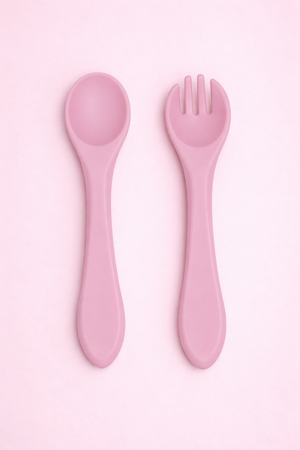 Baby Silicone Spoon & Fork 🍴