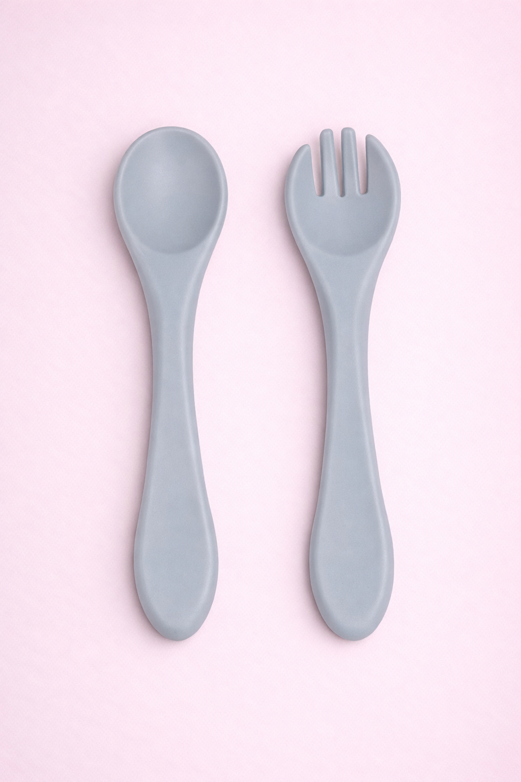 Baby Silicone Spoon & Fork 🍴