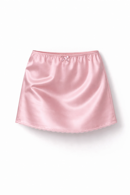 Silky Mini Skirt