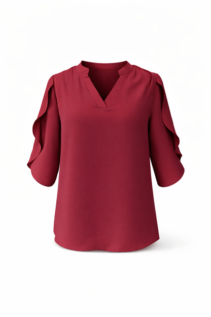 Harper | Elegant Chiffon Blouse