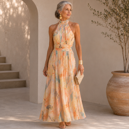 FLORENCE | FLORAL MAXI DRESS