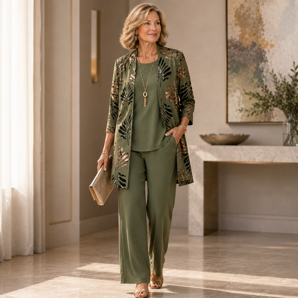 Selene | Printed 3-Piece Comfort Set