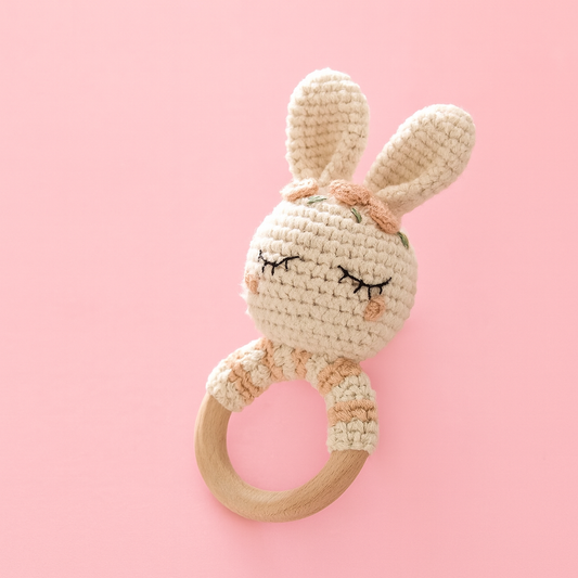 Dreamy Bunny Rattle 🧚‍♀️