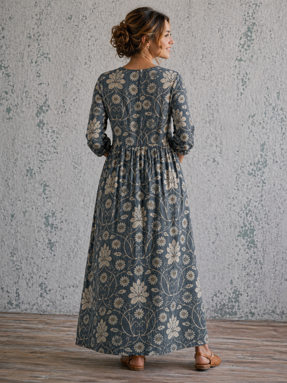 Amoura | Vintage Bloom Relaxed Maxi Dress