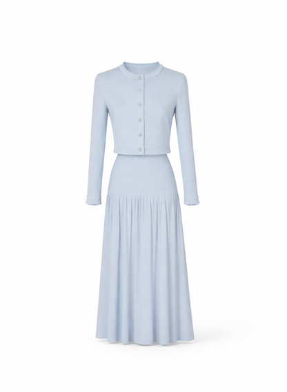 Luxury Cardigan &  Dress Set