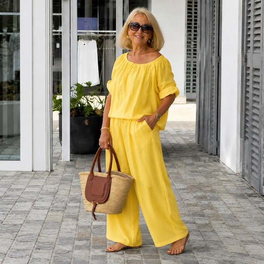 Solara | Relaxed Cotton Lounge Set