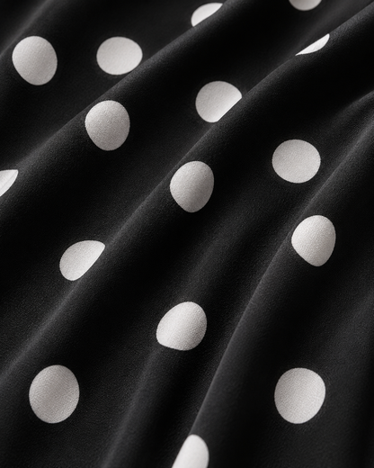 Carly | Chic Polka Classic Shirt Dress