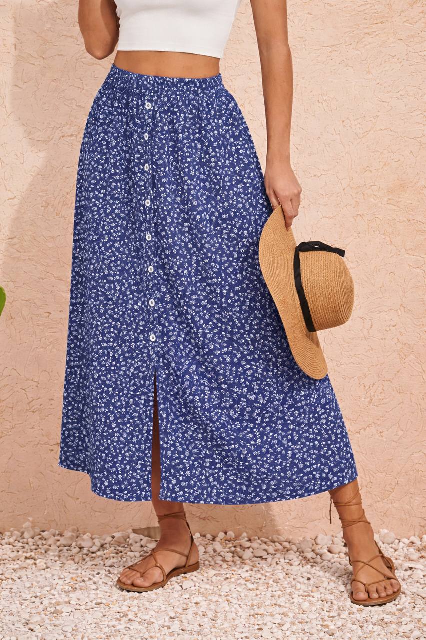 Hazel | Floral Breeze Skirt