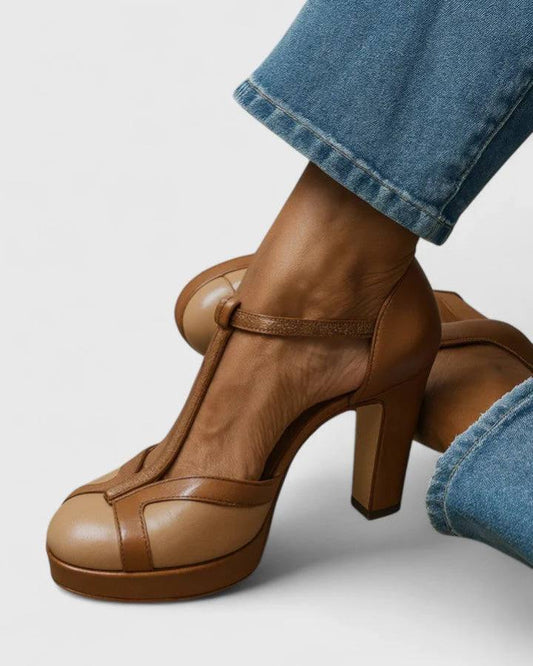 Giavanna | Vintage Luxe Block Heel Pumps