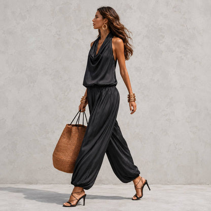 Seraphina | Luxe Draped Two-Piece Set