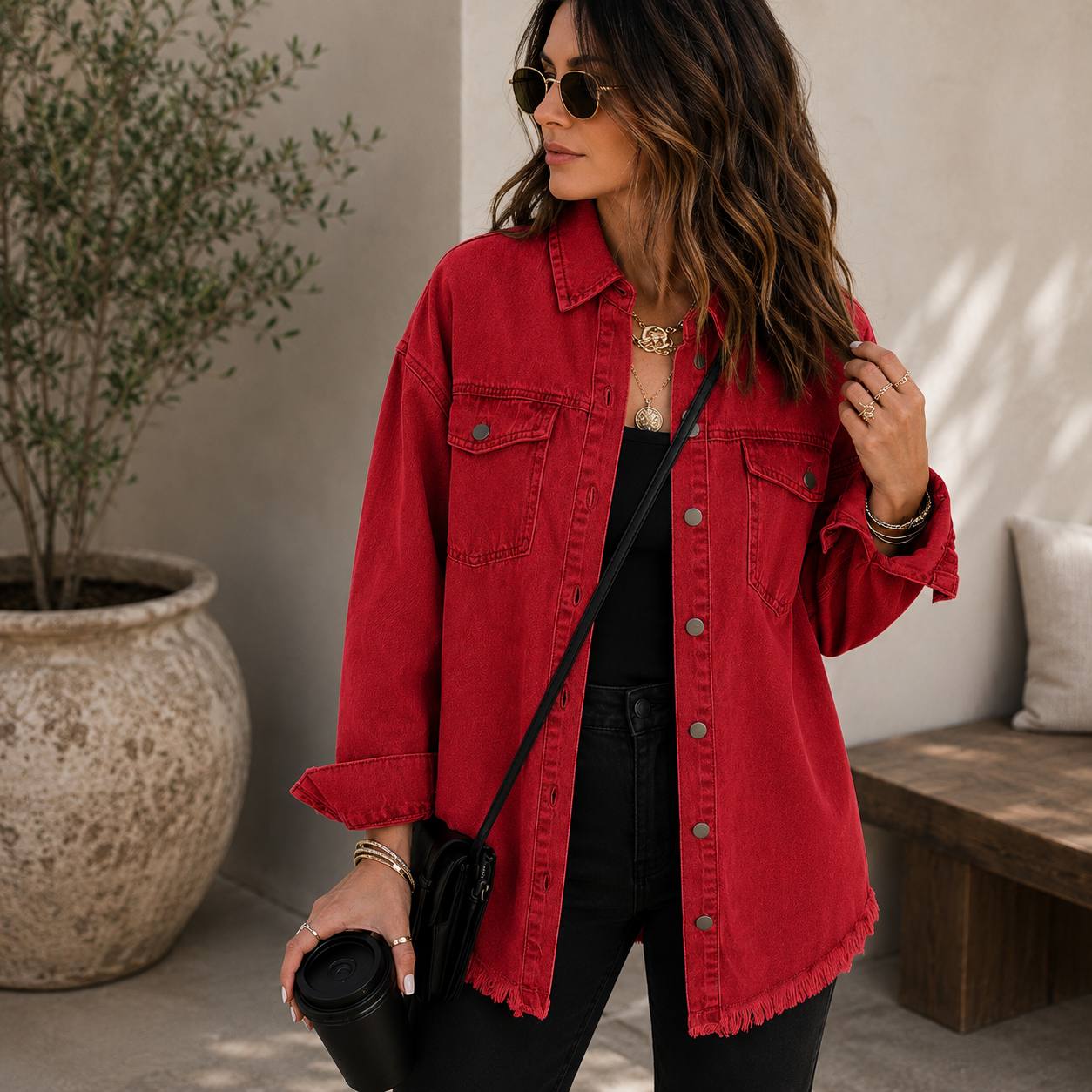 Scarlett | Oversized Denim Jacket