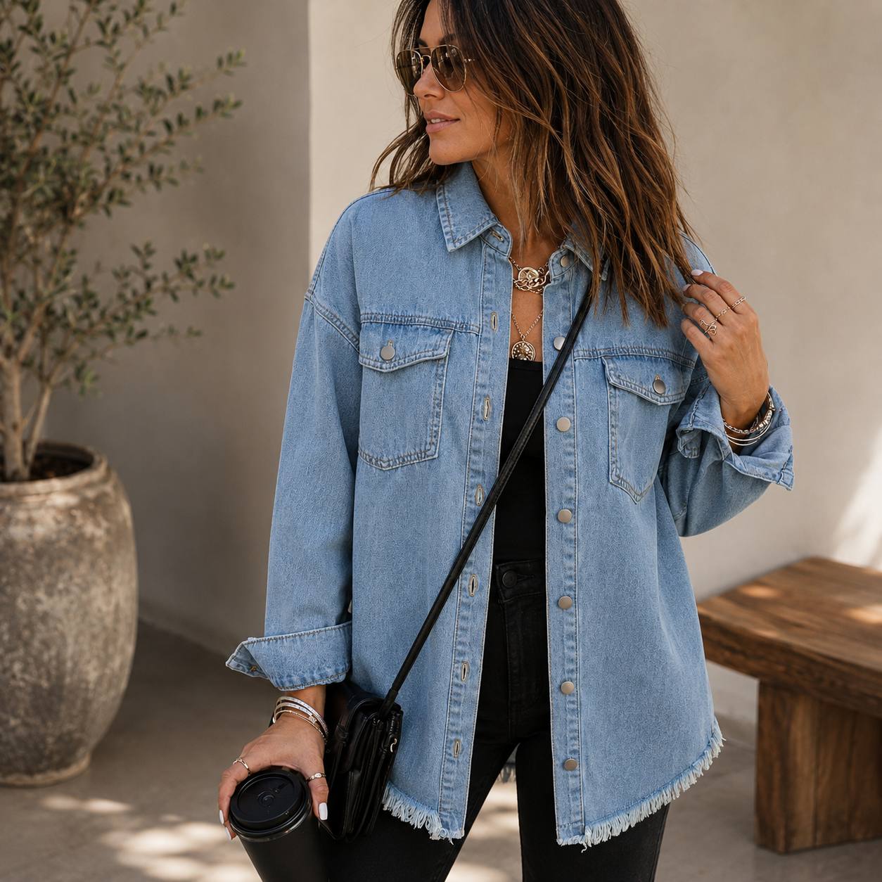 Scarlett | Oversized Denim Jacket