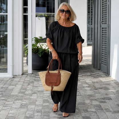 Solara | Relaxed Cotton Lounge Set
