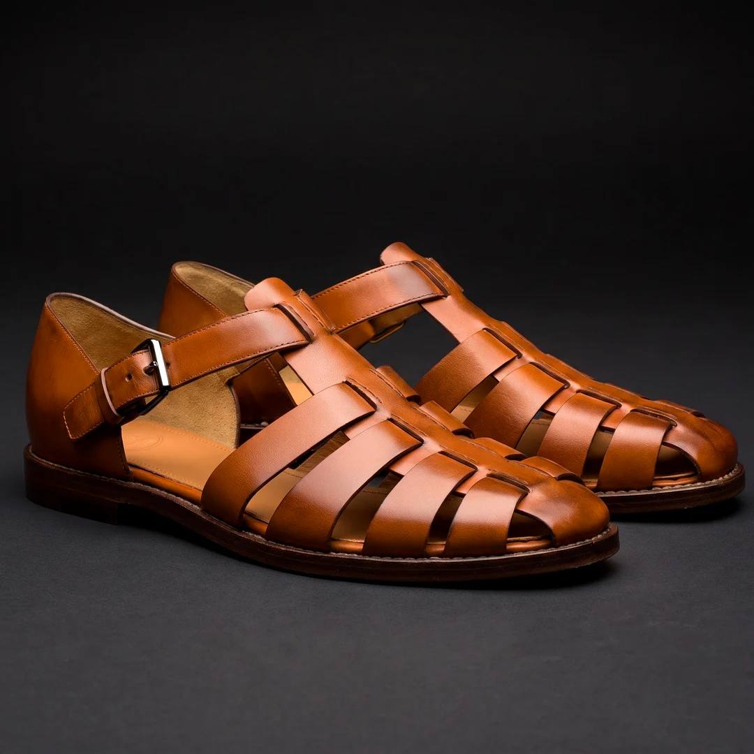 Marcus | Classic Leather Comfort Sandals