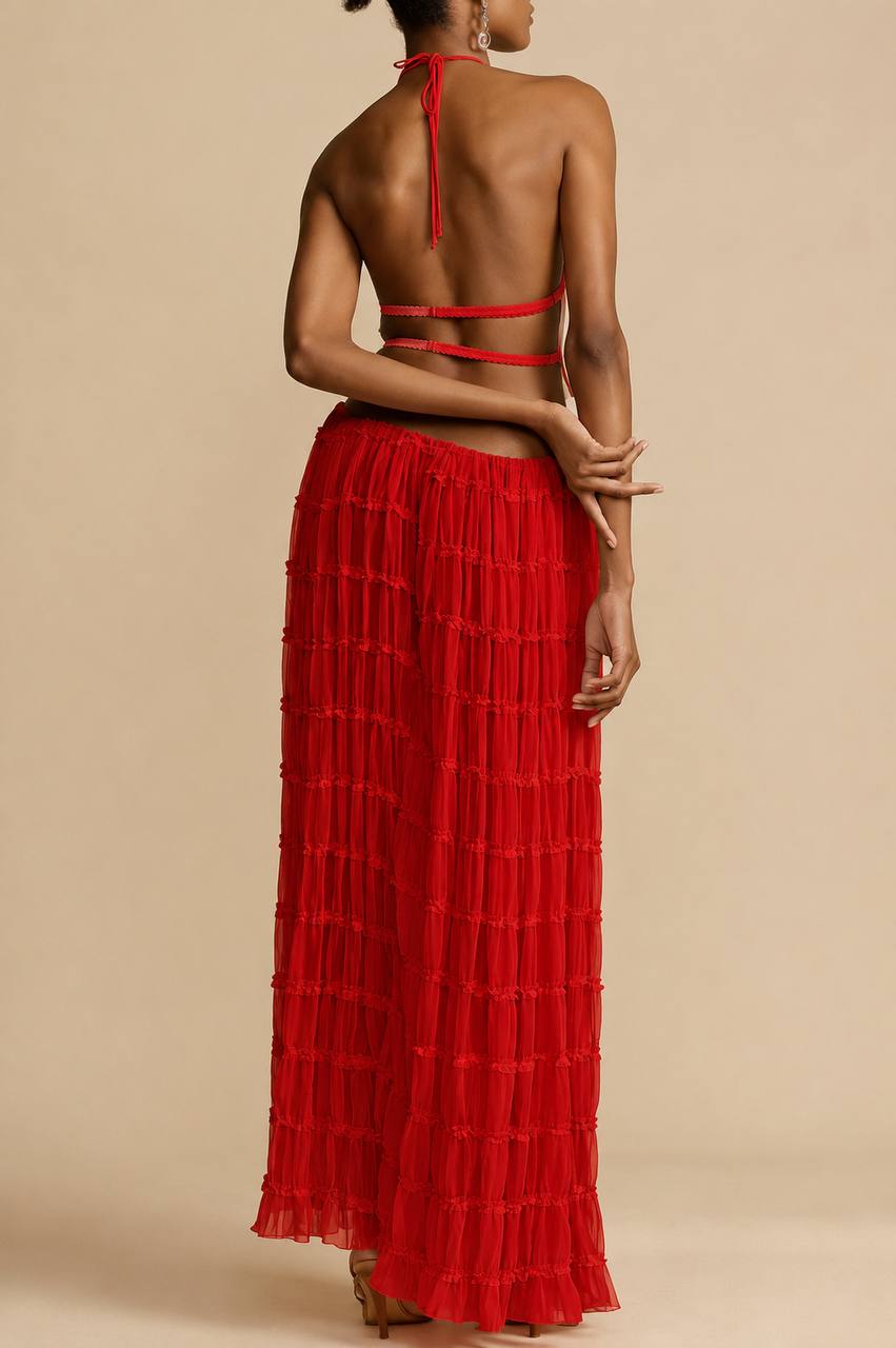 Aurora | Elegant Two-Piece Maxi Set