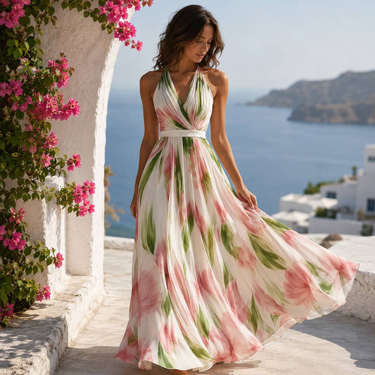 Rosalie | Blossom Breeze Maxi Dress