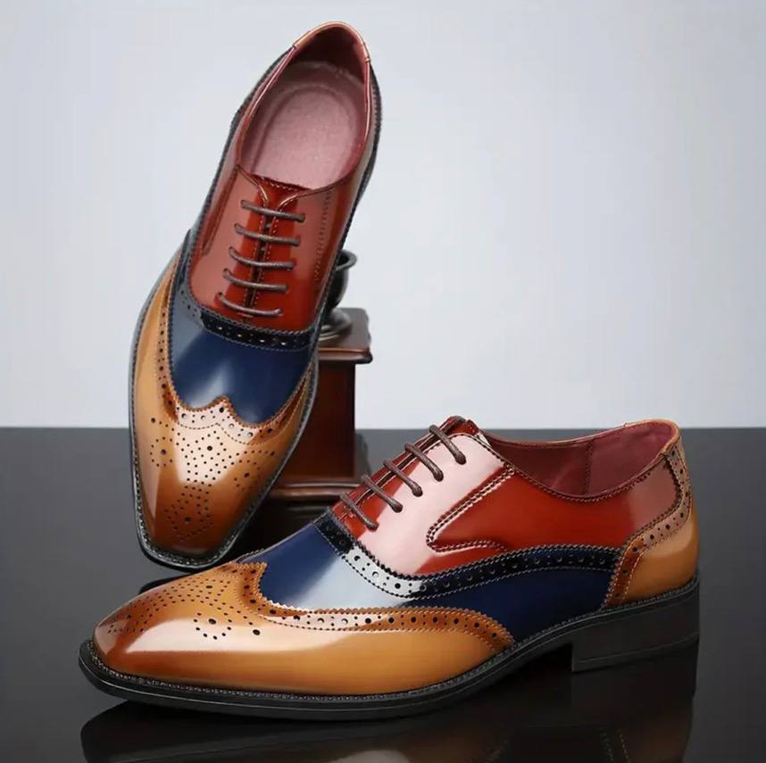 Kingsley | Classic Brogue Oxford Shoes