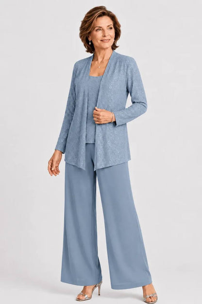Celeste | Shimmer Three-Piece Evening Set