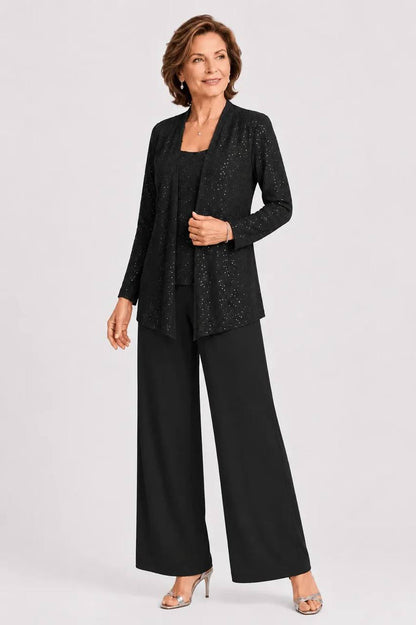 Celeste | Shimmer Three-Piece Evening Set