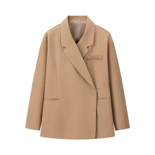 Women's Oversized Single Breasted Blazer