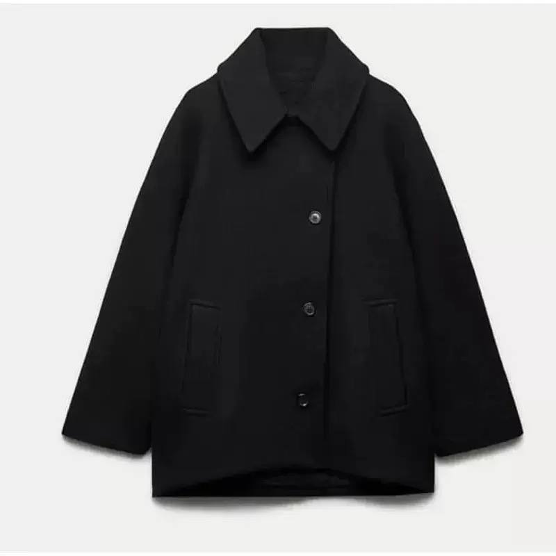 Women's Oversized Wool Blend Jacket