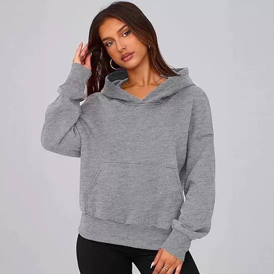 Women's Classic Pullover Hoodie with Kangaroo Pocket