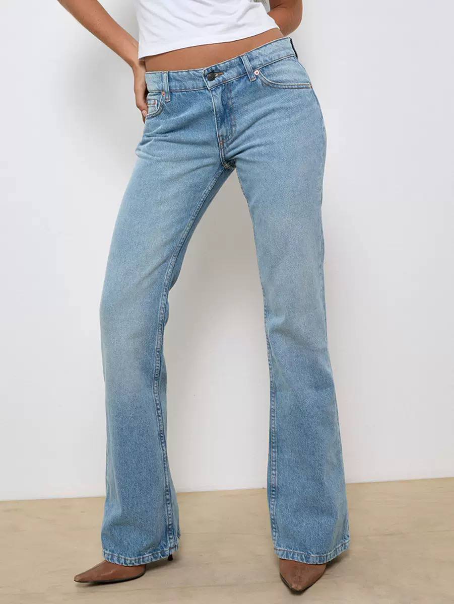 Women's Low Rise Flare Jeans