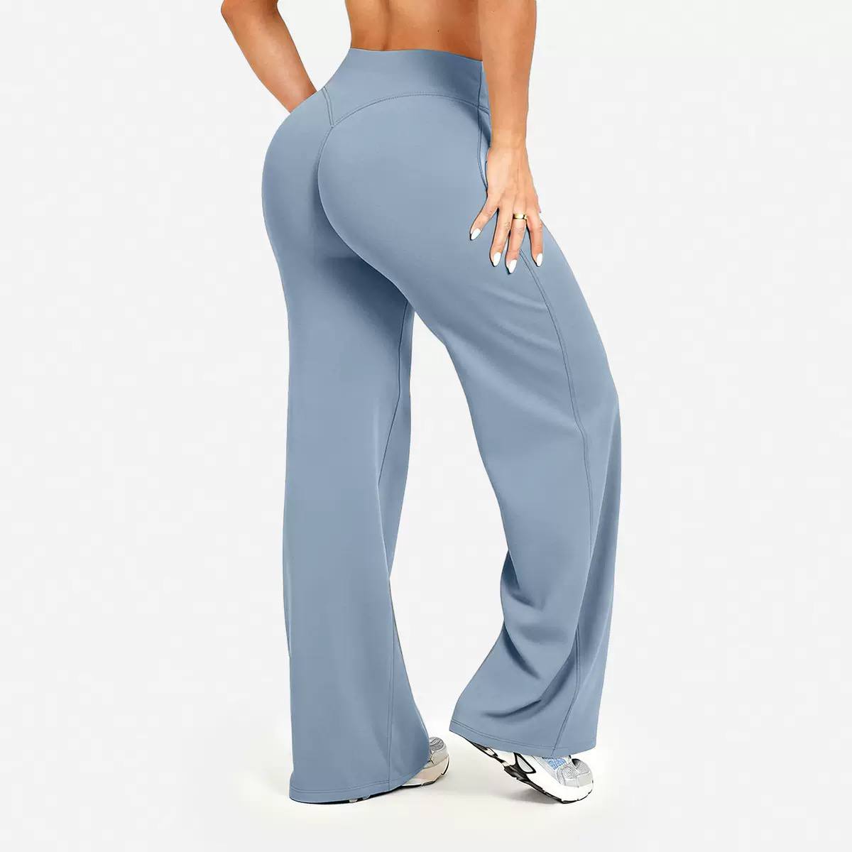 Women's High Waist Wide Leg Yoga Pants