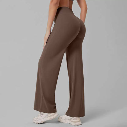 Women's High Waist Wide Leg Yoga Pants