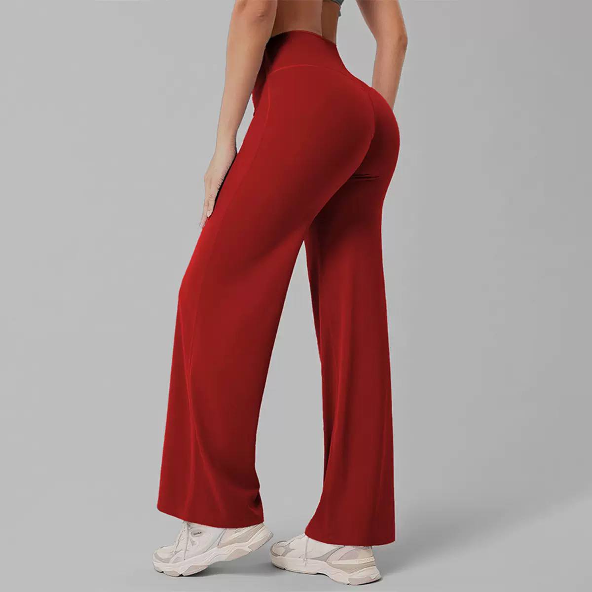 Women's High Waist Wide Leg Yoga Pants