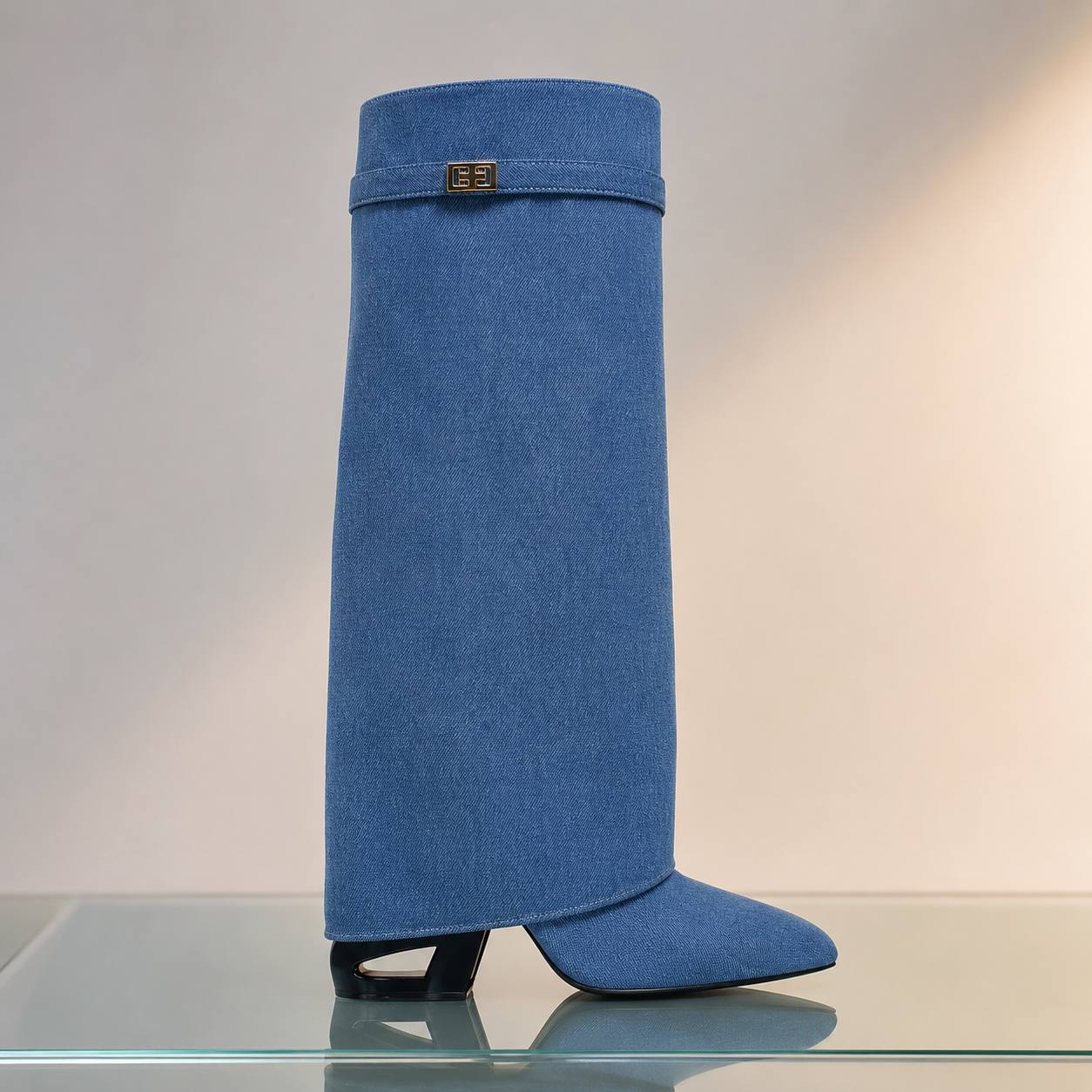 Women's Suede Knee High Boots