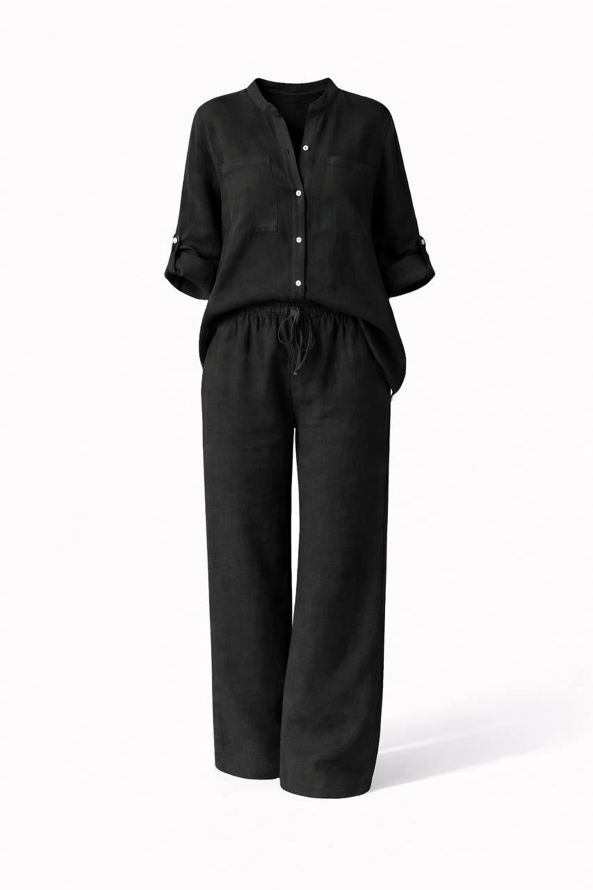 Alana | Casual Linen Two-Piece Set