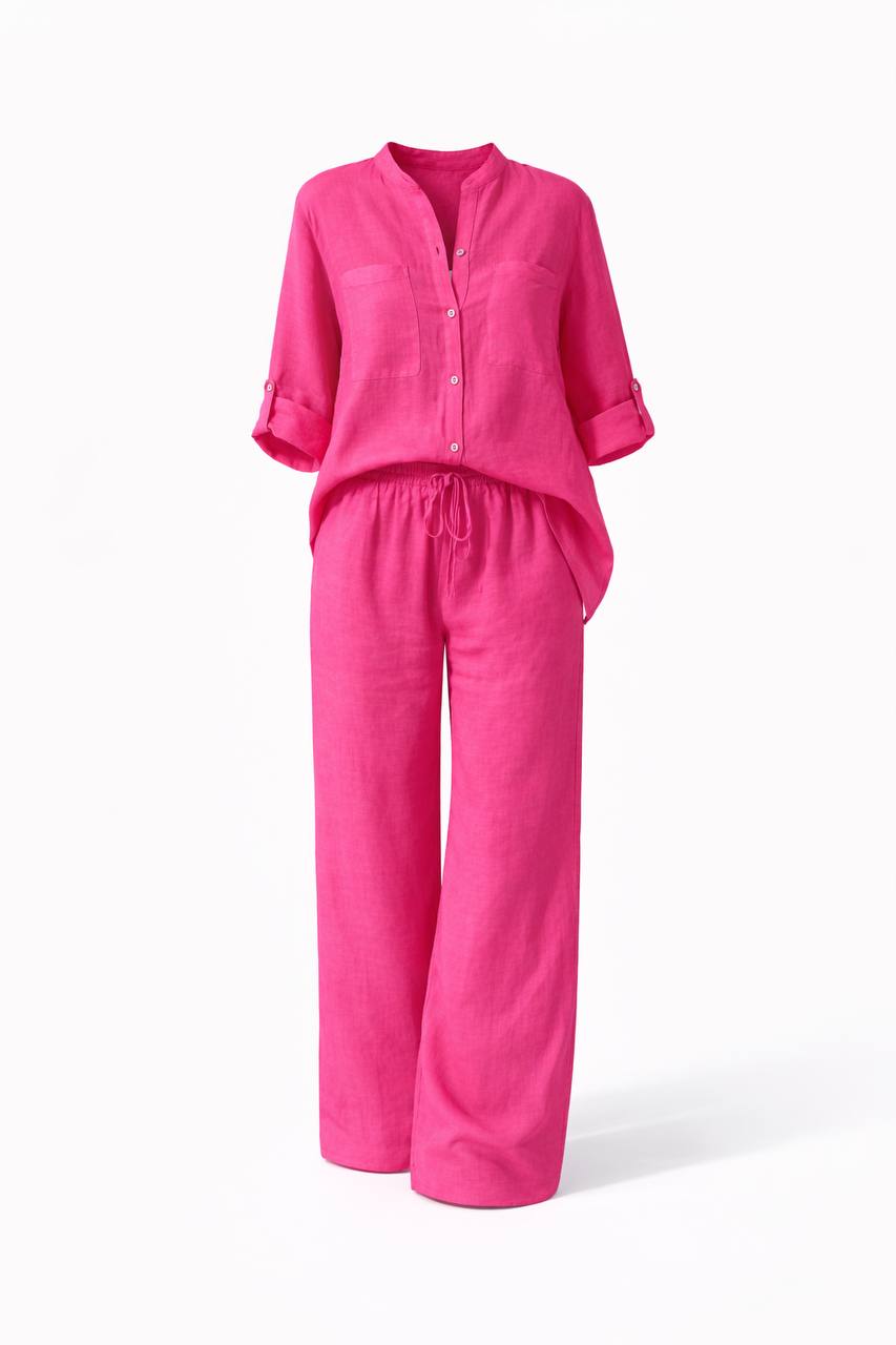 Alana | Casual Linen Two-Piece Set