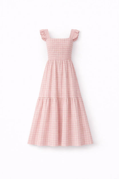 Anaya | Plaid Maxi Dress