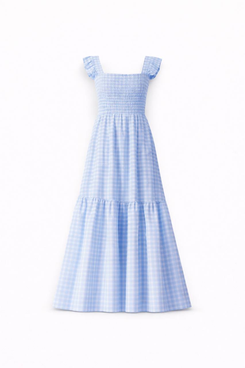 Anaya | Plaid Maxi Dress