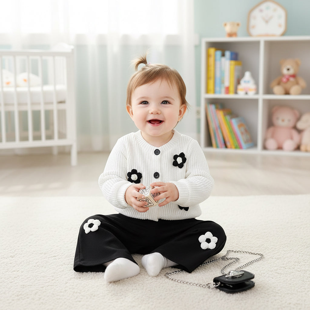 Panda Flower Set 🌷